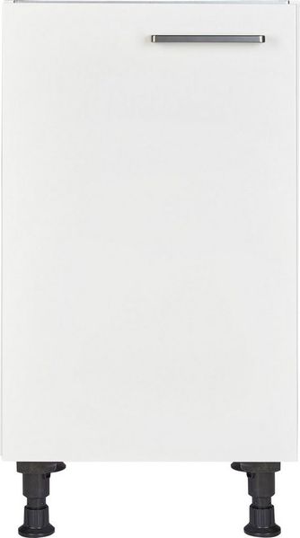 nobilia® Spülenschrank "elements", Türanschlag wählbar, vormontiert in den Breiten 30cm, 45cm und 60cm