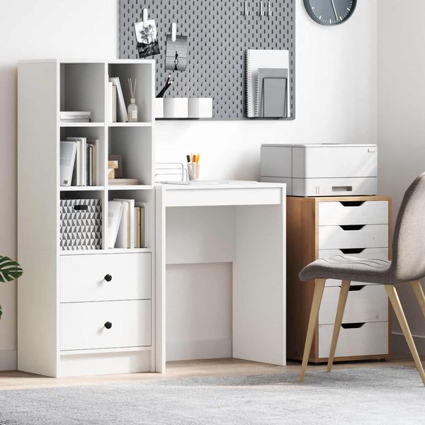 vidaXL Schreibtisch Weiß 60 x 40 x 76 cm 869370
