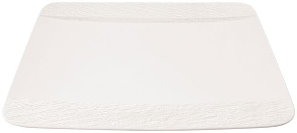 Villeroy & Boch Manufacture Rock Blanc Speiseteller 28 x 28 cm 6er Set
