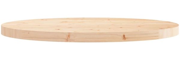 vidaXL Tischplatte Rund Ø70x3 cm Massivholz Kiefer 833667 Bild 3