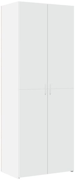 vidaXL Hochschrank Weiß 70x42,5x225 cm Holzwerkstoff 3281329 Bild 6