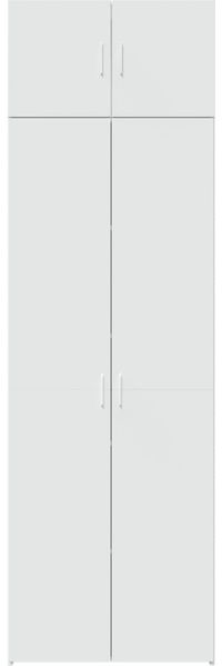 vidaXL Hochschrank Weiß 70x42,5x225 cm Holzwerkstoff 3281329 Bild 4