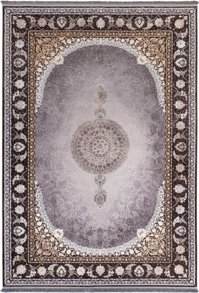 Orientalischer Webteppich - Amitis 350 x 250 cm - grau