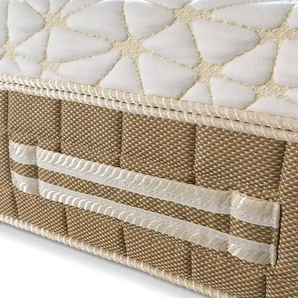 Latexmatratze Combo 90x200 - Höhe 26 cm - Härtegrad H2 (mittelfest) - Brown Stone & Memorylatex - 90x200x26 Bild 3