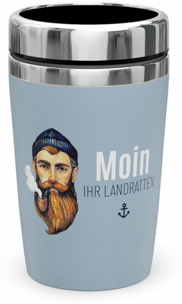 Thermobecher Isolierbecher Kaffeebecher To Go 240ml la vida Seemann 3888641