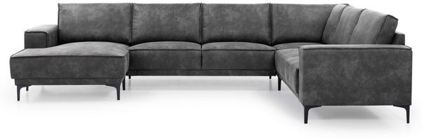 Places of Style Wohnlandschaft Oland, U-Form, im zeitlosem Design und hochwertiger Verabeitung