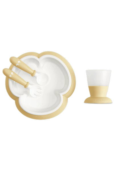 BabyBjörn Service-Set Pastellgelb Gelb