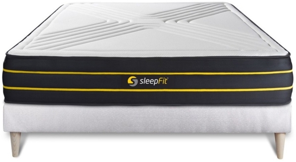 ULTRA Matratze 180x210 cm + Bettgestell mit lattenrost , Härtegrad 2 , Memory-Schaum und Mikro-Taschenfedern , Höhe : 26 cm Bild 5