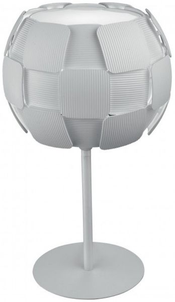 Tischleuchte NECTAR E27 ohne Leuchtmittel Durchm. 28cm, Höhe 47cm weiß