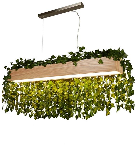 20W Ash Led Holzleiste Pendelleuchte 3000K 700 Lumen