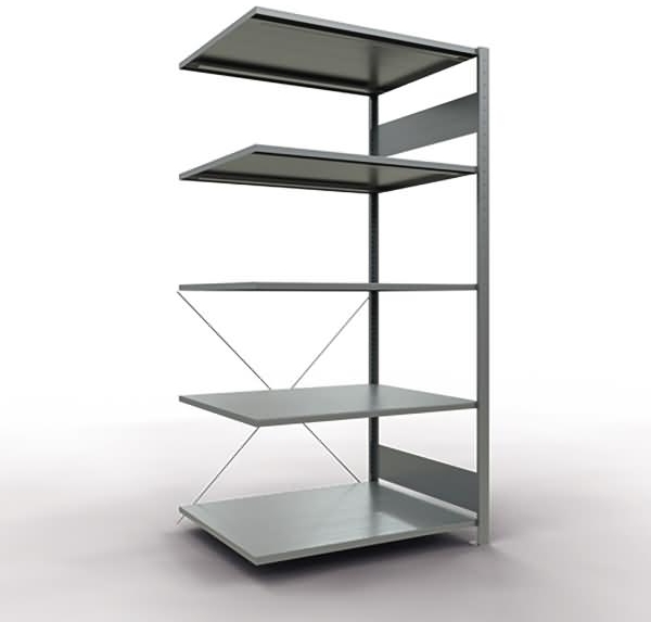 Schulte Regal MULTIplus150 12585 Anbau 2.000x1.000x800mm 5 Böden verzi Bild 2