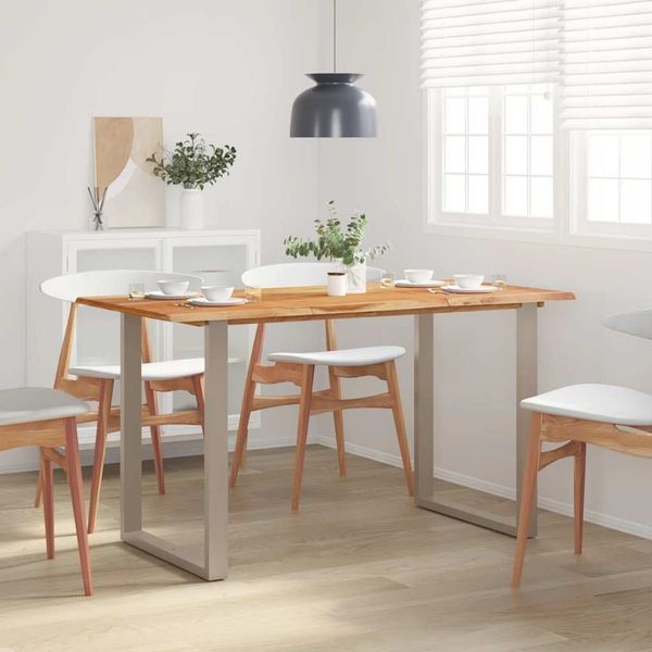 vidaXL Esstisch 140×70×76 cm Akazie-Massivholz [286478]