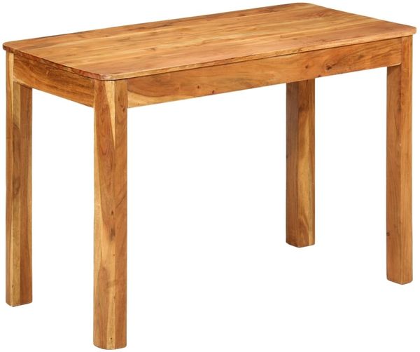 vidaXL Esstisch 110x55x76 cm Massivholz Akazie 356251