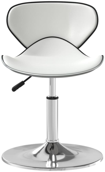 vidaXL Esszimmerstuhl Weiß Kunstleder 3088595
