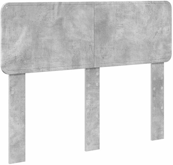 vidaXL Aufbewahrungsbett Beton Grau 135 x 190 cm Holzwerkstoff 3412286 Bild 7