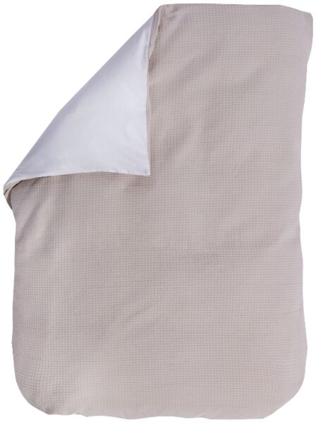 Bink Bedding Pique Bettbezug Sand 100x135 cm Braun sand