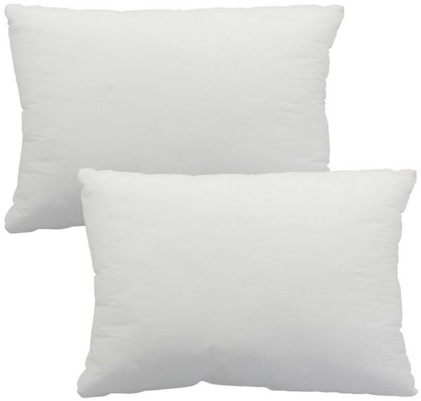 Haus und Deko Kopfkissen Kopfkissen 2er Pack Füllkissen Polyester Innenkissen Sofakissen Dekoki, Bezug: Lutrasil-Vlies, Rückenschläfer,Seitenschläfer,Bauchschläfer, 2er Set