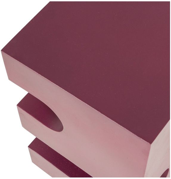 Beistelltisch Jessa - Metall Lila / Braun Bild 6