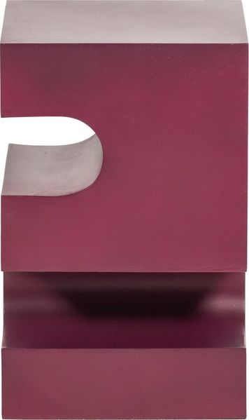 Beistelltisch Jessa - Metall Lila / Braun Bild 4