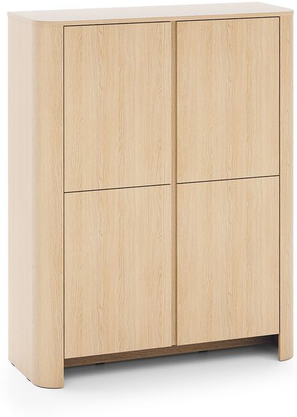 Bettso 'FARI' Hochkommode, Holzwerkstoff Braun, 132x39x103cm