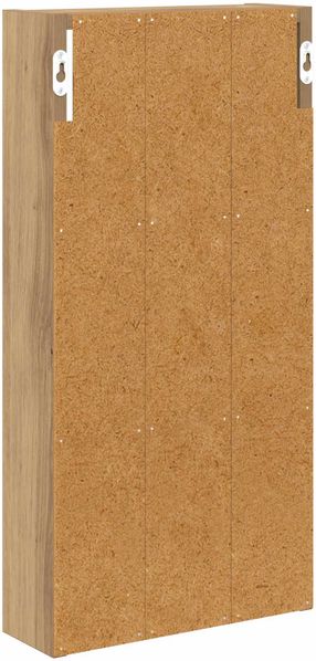 vidaXL Badezimmer-Wandschrank Kunsthandwerk Eiche 30 x 10 x 60,5 cm 889326 Bild 8