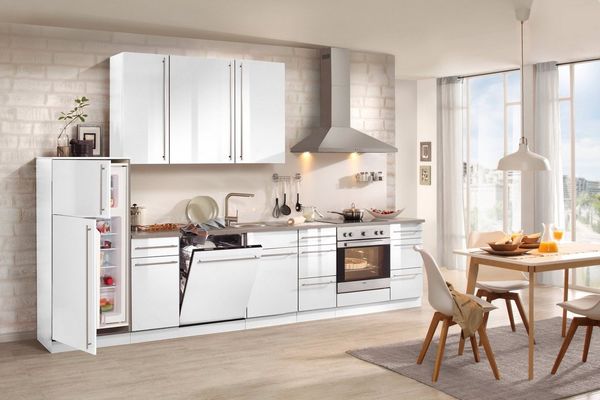 wiho Küchen Unterschrank Chicago 60 cm breit, 1 Schubkasten und 1 Tür