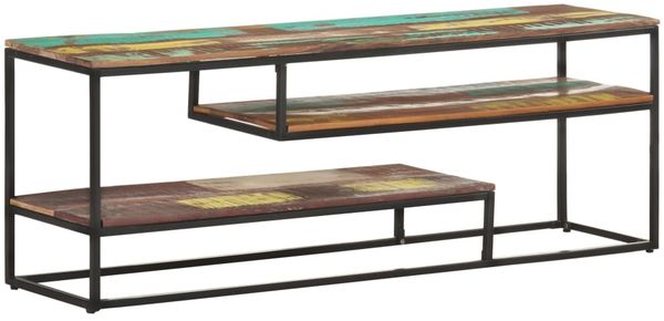 vidaXL TV-Schrank 130x30x45 cm Recyceltes Massivholz 321624