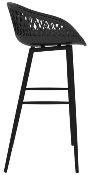 vidaXL 7-tlg. Bar-Set Schwarz [3057473] Bild 8