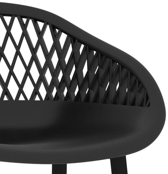 vidaXL 7-tlg. Bar-Set Schwarz [3057473] Bild 11