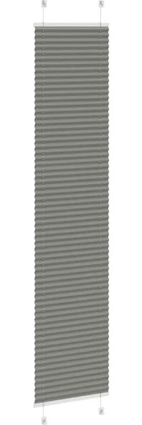 vidaXL Plissee Anthrazit 45x200 cm Stoffbreite 44,4 cm Polyester 4015098 Bild 4