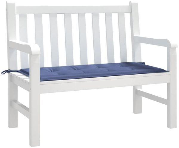 vidaXL Gartenbank-Auflage Marineblau 120x50x3 cm Oxford-Gewebe 378475 Bild 3