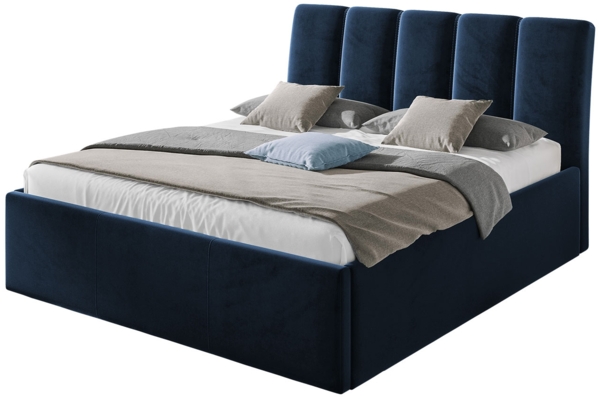 Bett Krite , Blau, 140x200 cm