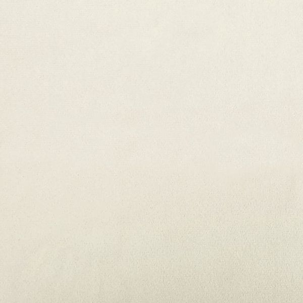 vidaXL Sitzbank mit Kissen Creme 120,5x65x75 cm Samt 372147 Bild 7