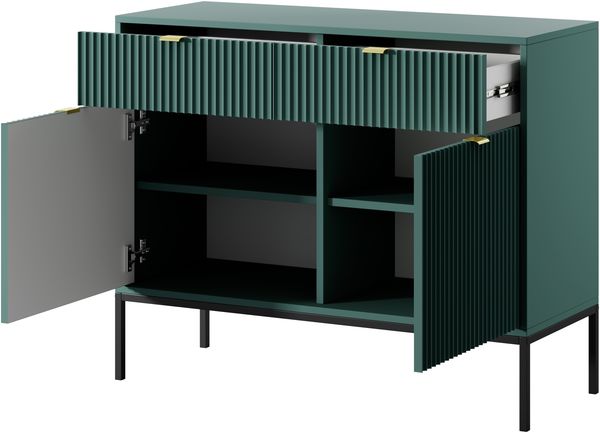 AX LIVING Kommode mit Schublade Eternas KSZ104 104 cm breit Grün Bild 5