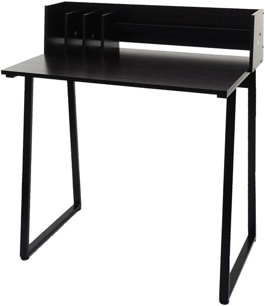 Konsolentisch HWC-K69, Telefontisch, 82x51cm 3D-Struktur, Metall MDF ~ schwarz