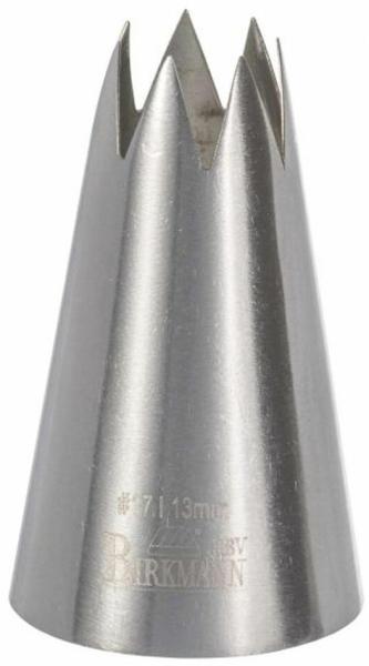 Birkmann Sterntülle #17, Spritztülle, Garniertülle, Backzubehör, Edelstahl, Ø 1. 3 cm, 411241