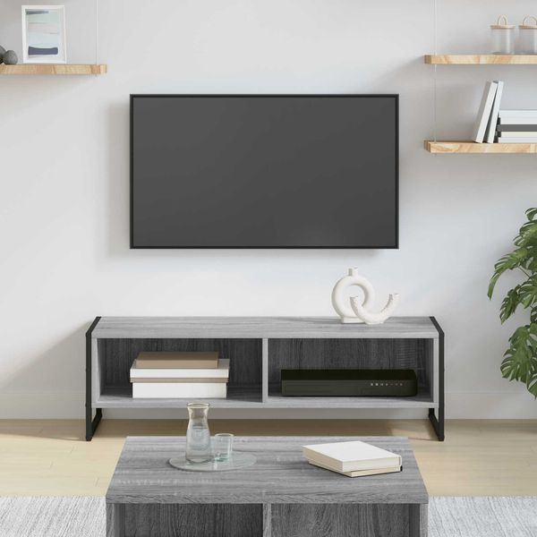 vidaXL TV-Schränk Graues Sonoma 100 x 36,5 x 30,5 cm Holzwerkstoff 886555