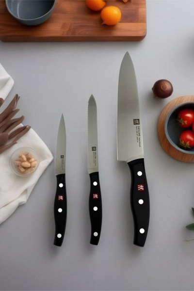 Zwilling Messer-Set Zwilling Twin Pollux Messerset 3-teilig Garnier-,Koch-,Fleischmesser