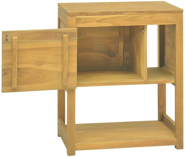 vidaXL Badschrank 60x40x75 cm Massivholz Teak 338237 Bild 3