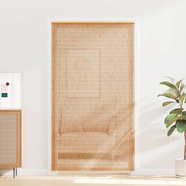 vidaXL Insektenschutz Türvorhang Bambus 120 x 220 cm 43724