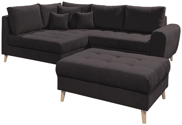 Alice Ecksofa von Ed Exciting Design – Beidseitig Bestellbares Sofa mit Hocker in Verschiedenen Farben