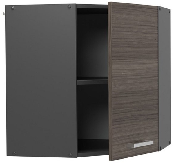 Eckhängeschrank R-Line Edelgrau 57 cm Vicco Bild 3