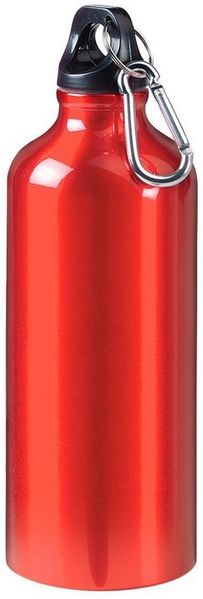 elasto Isolierflasche Sporty Sportflasche mit Karabiner 600 ml auslaufsicher, Trinkflasche, Fahrradflasche, super dicht, robust, Wasserflasche
