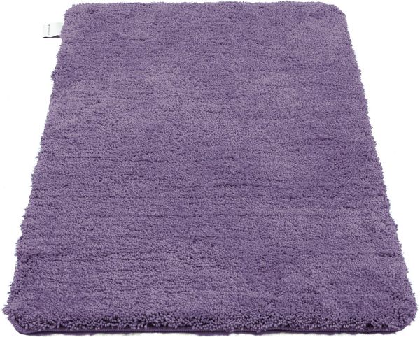 TOM TAILOR HOME Badematte Cozy Bath UNI, Badvorleger, Badezimmer Teppich, Höhe 27 mm, rutschhemmend beschichtet, fußbodenheizungsgeeignet, Polyester, rechteckig, Badteppich, Uni Farben, rechteckig, in rund & oval erhältlich