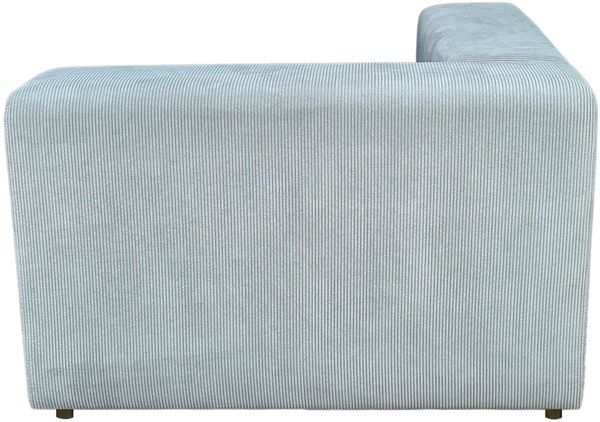 Sofa-Modul Suldal Eckelement rechts Cord Hellblau [en. casa] Bild 4