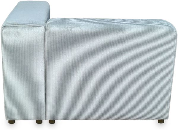 Sofa-Modul Suldal Eckelement rechts Cord Hellblau [en. casa] Bild 5