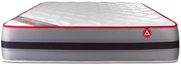 VITALMEMO BACK matratze 200x200 cm + Bettgestell mit lattenrost, Härtegrad 3, Memory-Schaum, Höhe : 25 cm Bild 3