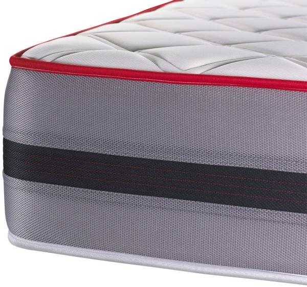 VITALMEMO BACK matratze 200x200 cm + Bettgestell mit lattenrost, Härtegrad 3, Memory-Schaum, Höhe : 25 cm Bild 4