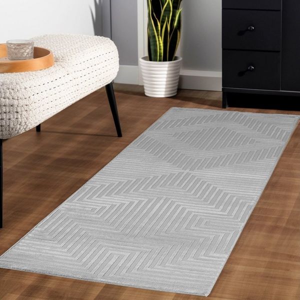 Ayyildiz Teppiche Teppich SAHARA 1115, rechteckig, Höhe: 12 mm, Läufer / Pflegeleicht / Strapazierfähig / Trend Colors/ Wohnzimmer