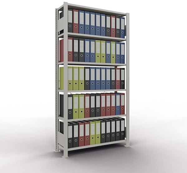 Schulte Regal MULTIplus85 36007 Grund 2.000x1.000x300mm AL lichtgrau